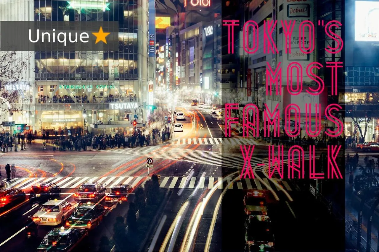★Tokyo Treasures★ Shibuya Scramble Crossing! +Wifi Hotel
